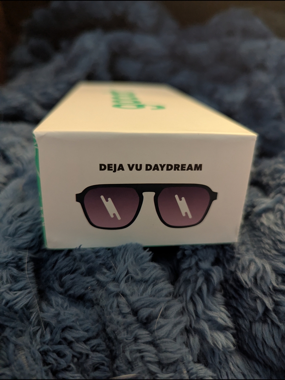 DEJA VU DAYDREAM Women's Sunglasses - Blue Frame with Tinted Lenses